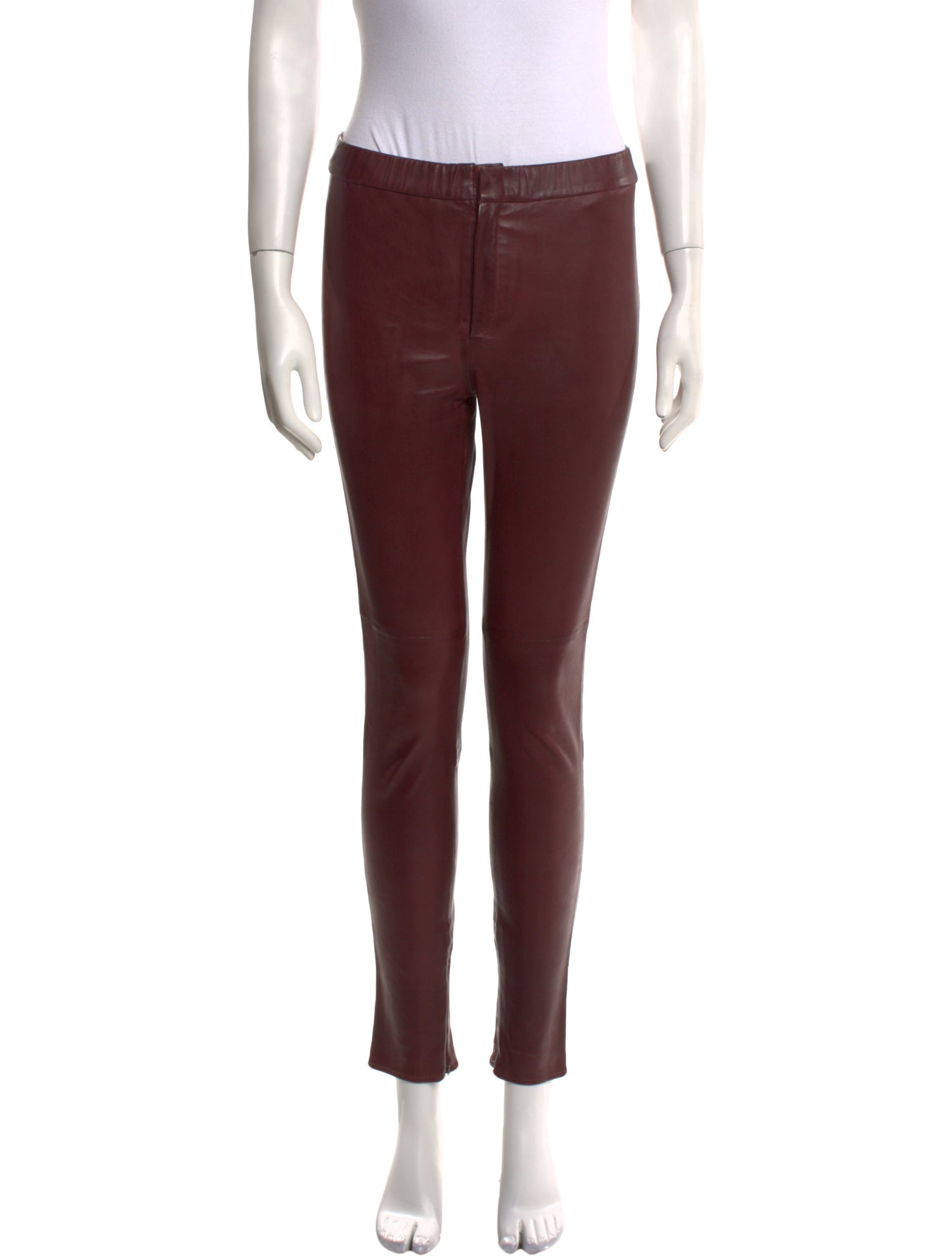 Isabel Marant Lambskin Skinny Leg Pants