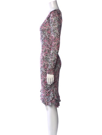 Isabel Marant Floral Print Knee-Length Dress
