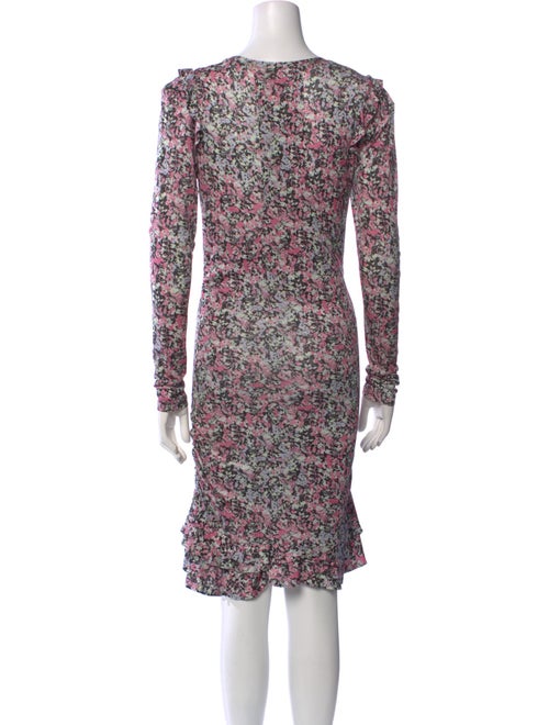 Isabel Marant Floral Print Knee-Length Dress