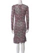 Isabel Marant Floral Print Knee-Length Dress