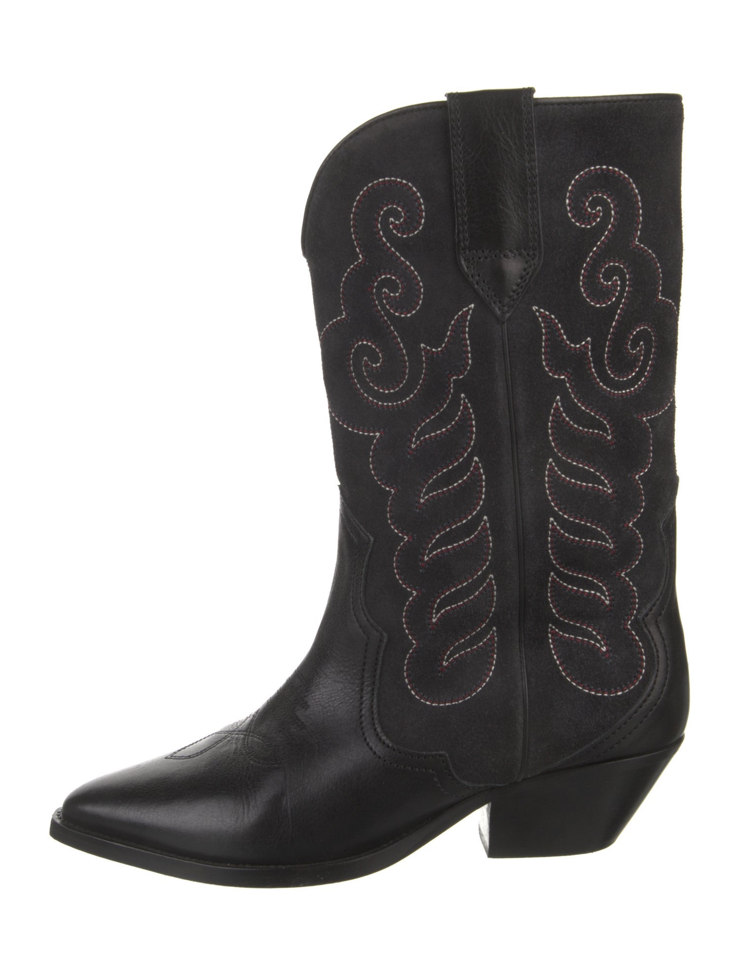 Isabel Marant Leather Western Boots