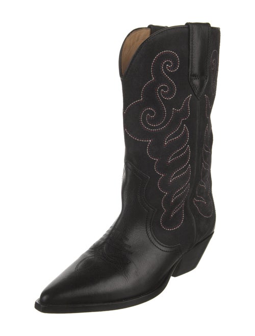 Isabel Marant Leather Western Boots