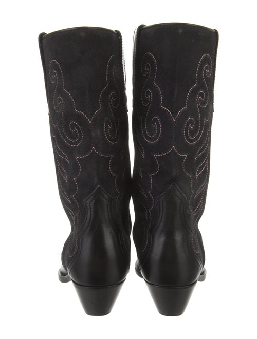 Isabel Marant Leather Western Boots