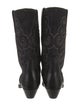 Isabel Marant Leather Western Boots