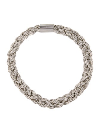 Isabel Marant Crystal Yua Choker Necklace