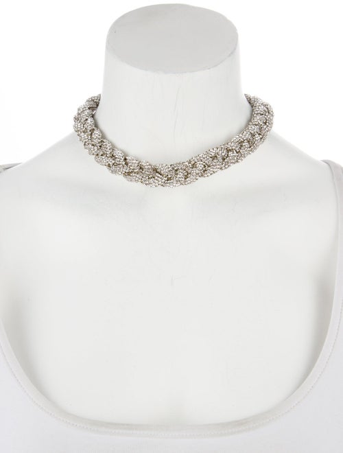Isabel Marant Crystal Yua Choker Necklace