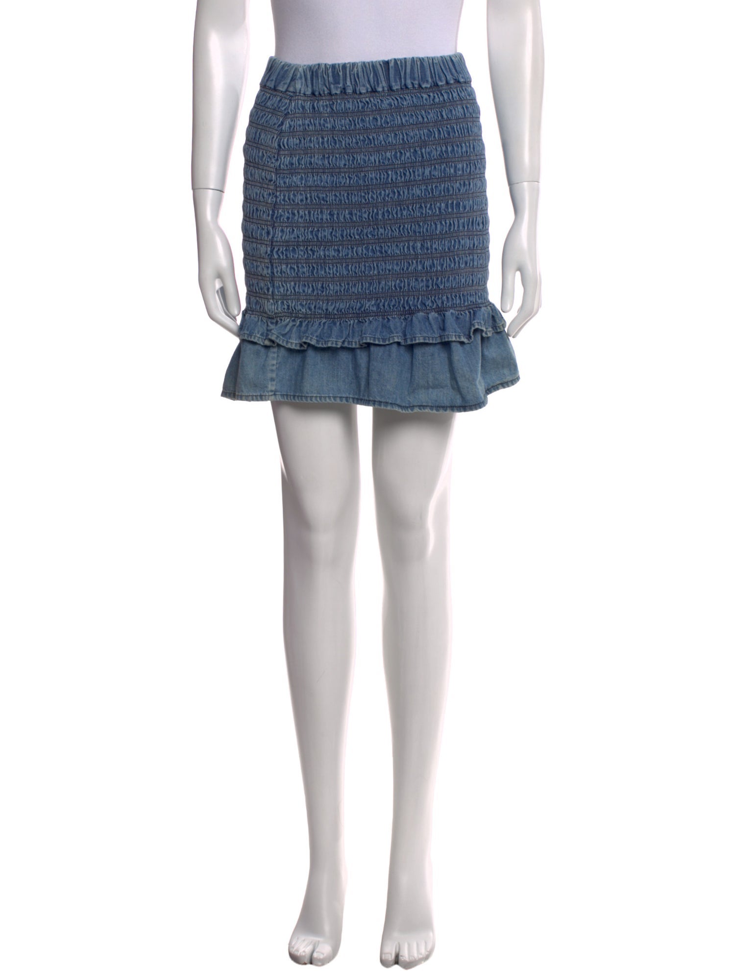 Isabel Marant Ruffle Embellishment Mini Skirt