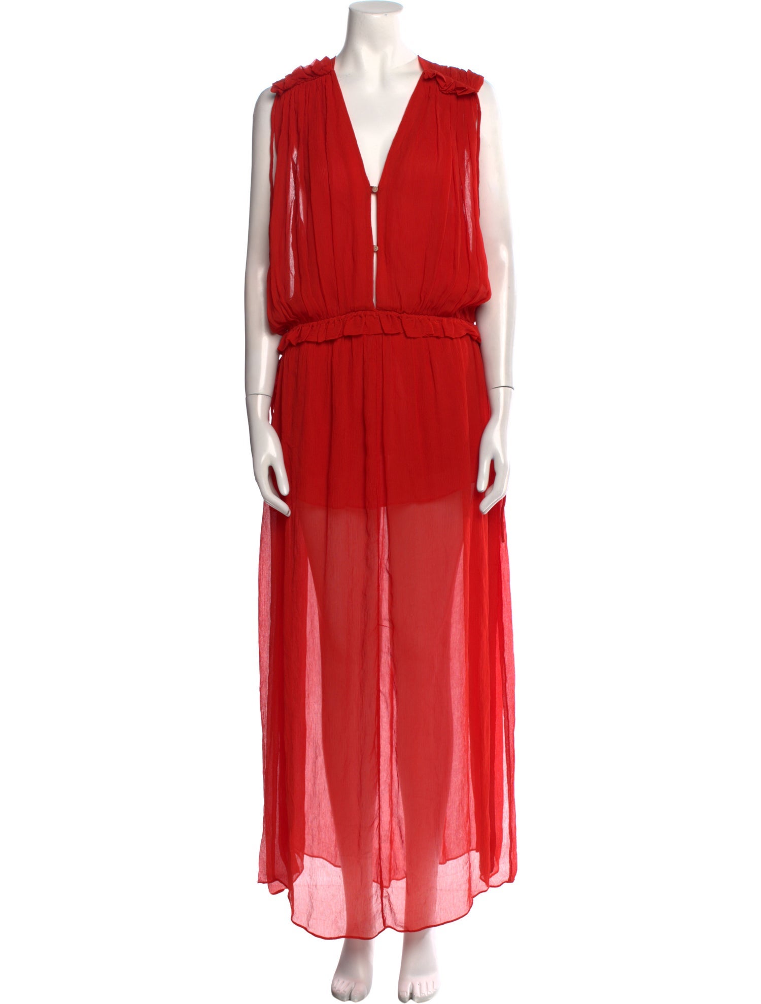Isabel Marant Silk Long Dress
