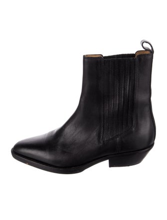 Isabel Marant Leather Chelsea Boots