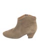 Isabel Marant Suede Western Boots