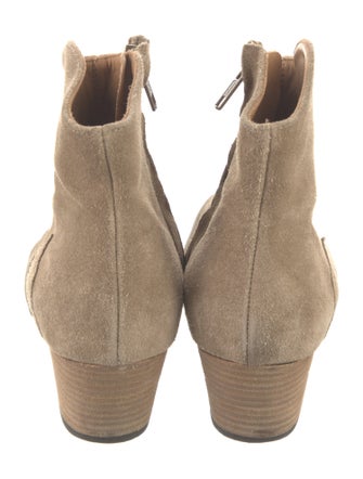 Isabel Marant Suede Western Boots