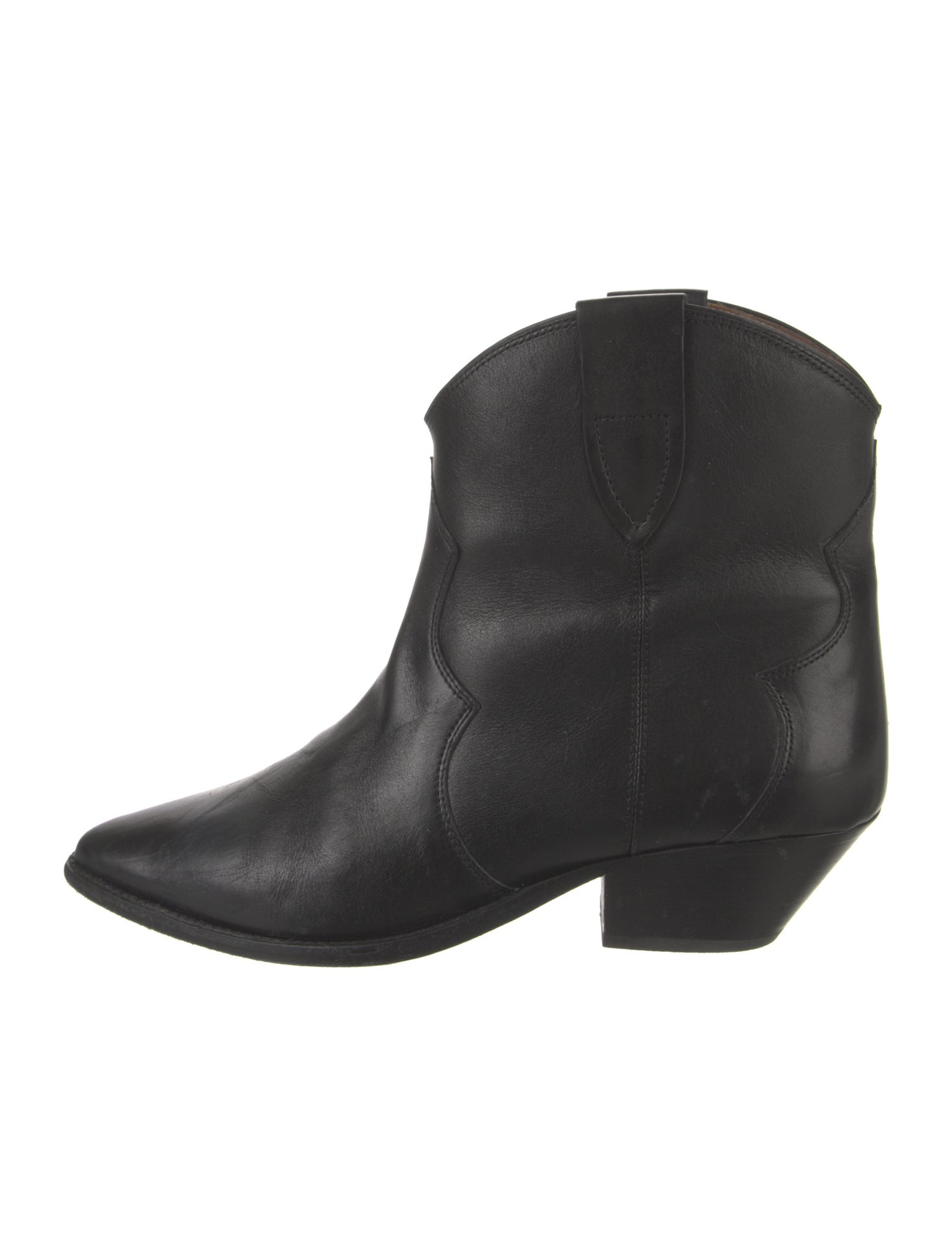 Isabel Marant Leather Western Boots