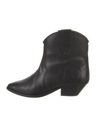 Isabel Marant Leather Western Boots