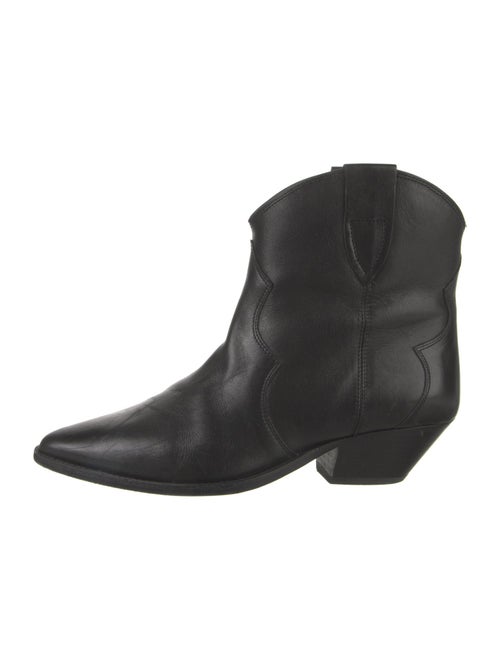 Isabel Marant Leather Western Boots