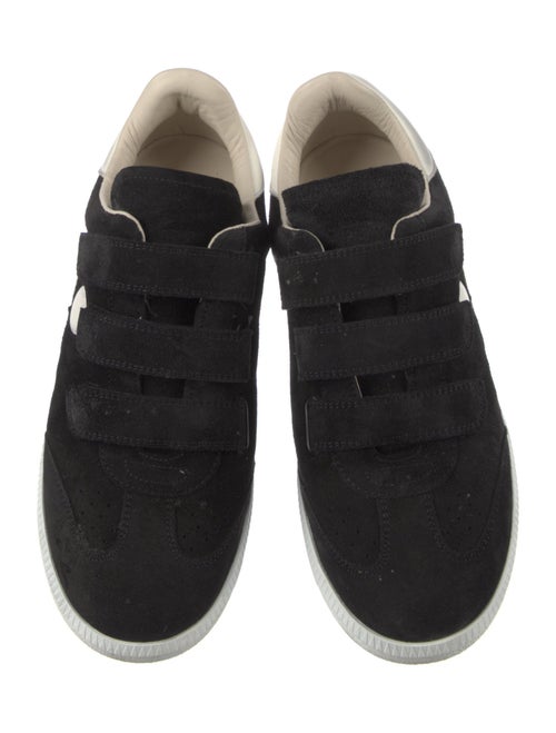Isabel Marant Suede Leather Trim Embellishment Sneakers