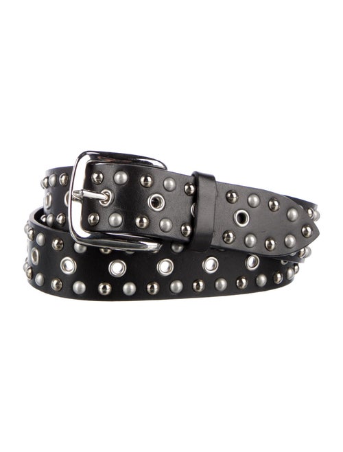 Isabel Marant Leather Studded Accents Belt