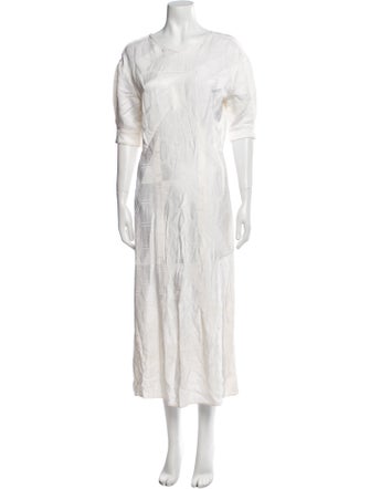 Isabel Marant Scoop Neck Long Dress