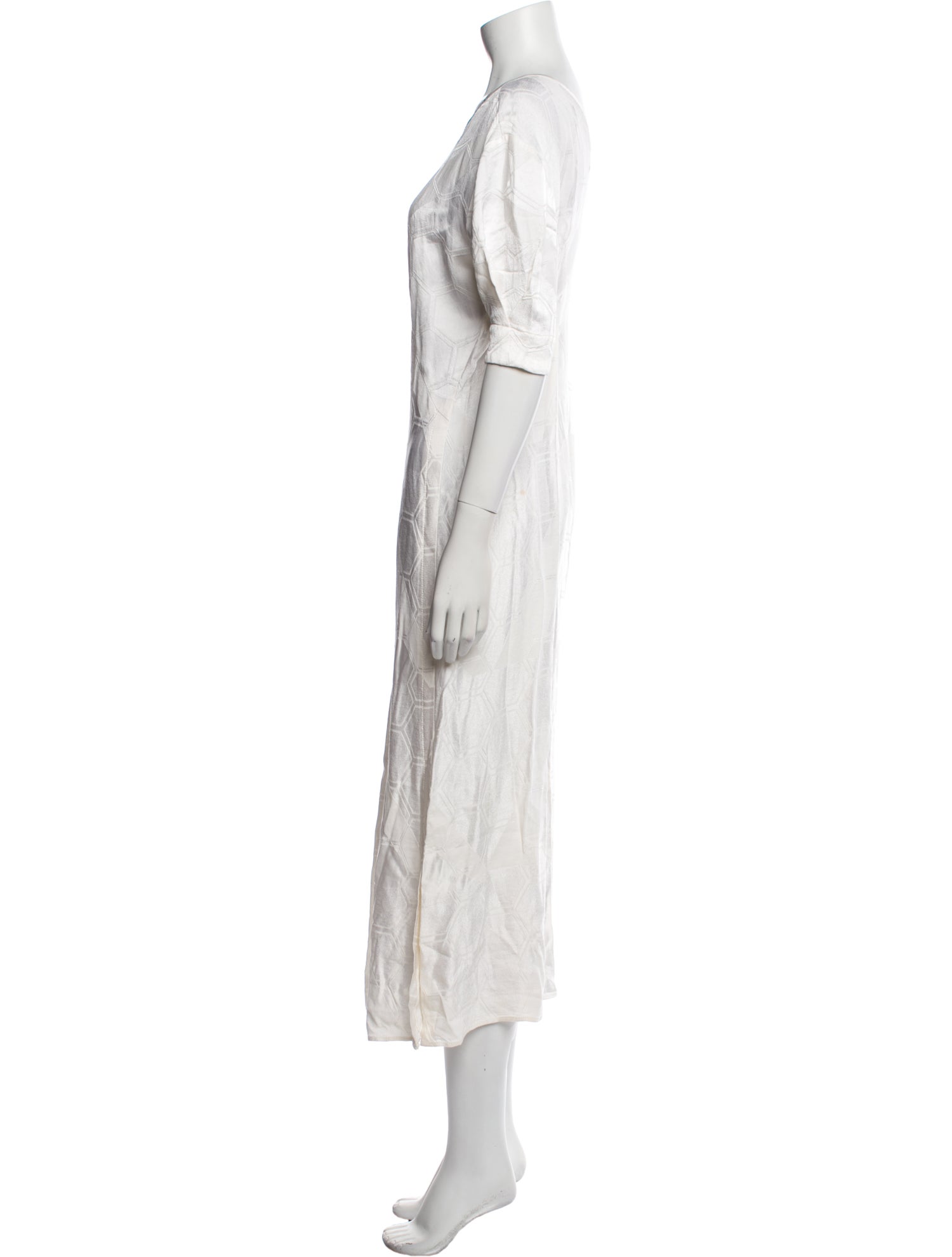 Isabel Marant Scoop Neck Long Dress