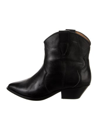 Isabel Marant Leather Western Boots