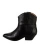 Isabel Marant Leather Western Boots