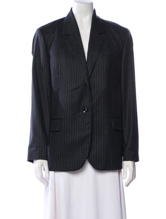 Isabel Marant Virgin Wool Striped Blazer