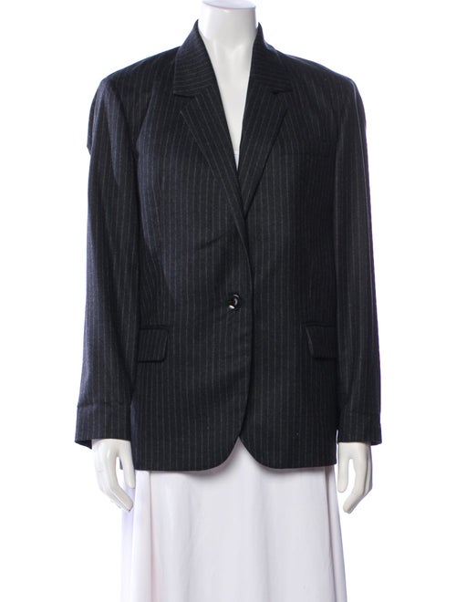 Isabel Marant Virgin Wool Striped Blazer