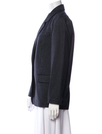 Isabel Marant Virgin Wool Striped Blazer
