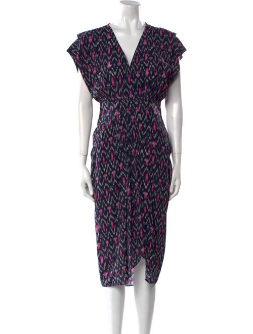 Isabel Marant Printed Midi Length Dress