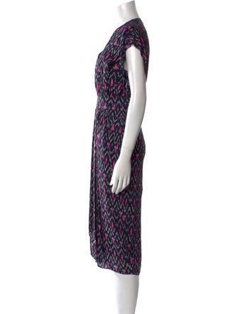 Isabel Marant Printed Midi Length Dress