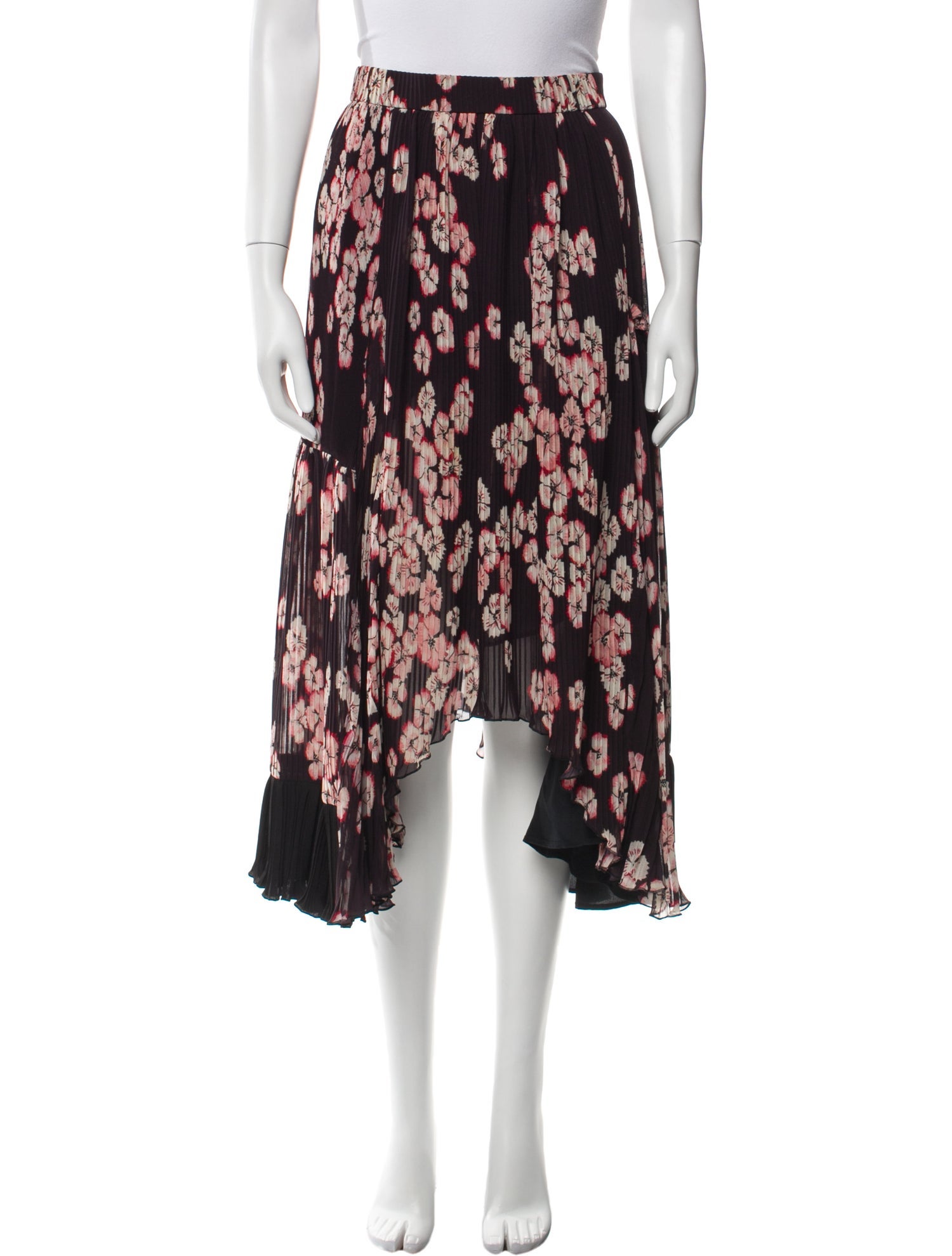 Isabel Marant Floral Print Midi Length Skirt