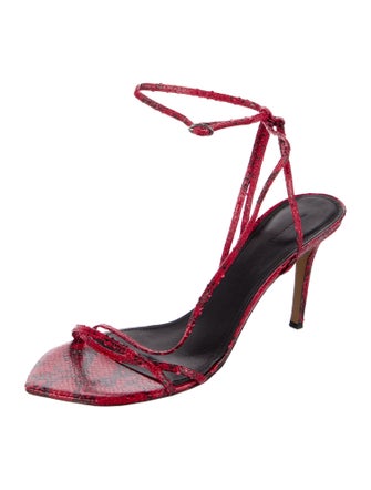 Isabel Marant Snakeskin Sandals