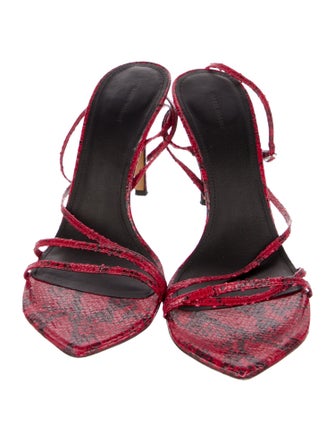 Isabel Marant Snakeskin Sandals
