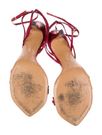 Isabel Marant Snakeskin Sandals
