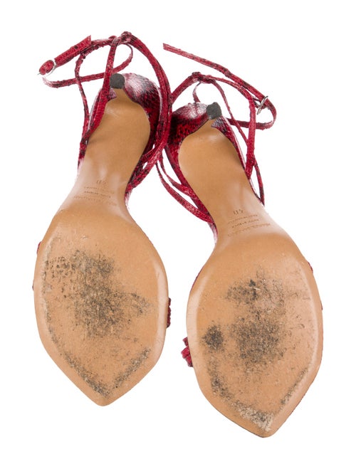 Isabel Marant Snakeskin Sandals