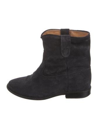 Isabel Marant Suede Moto Boots