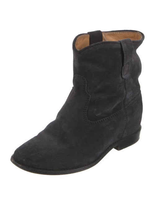 Isabel Marant Suede Moto Boots