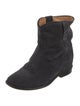 Isabel Marant Suede Moto Boots
