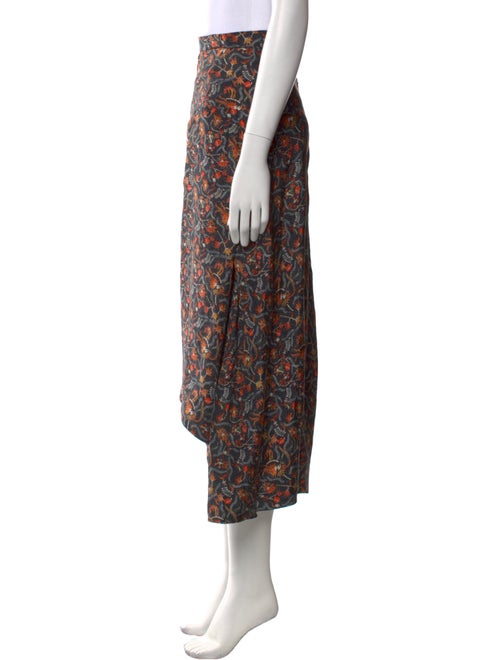 Isabel Marant Silk Midi Length Skirt