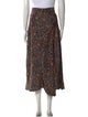 Isabel Marant Silk Midi Length Skirt