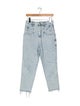 Isabel Marant High-Rise Straight Leg Jeans