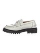 Isabel Marant Leather Tassel Accents Loafers