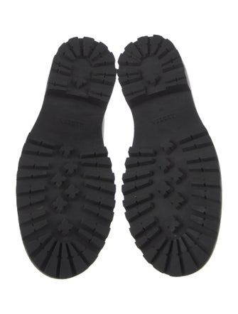 Isabel Marant Leather Tassel Accents Loafers