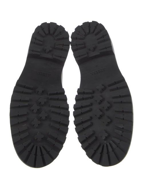 Isabel Marant Leather Tassel Accents Loafers