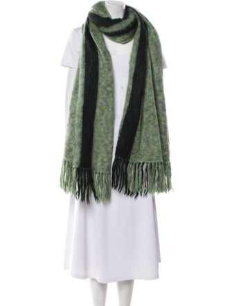 Isabel Marant Mohair Striped Scarf