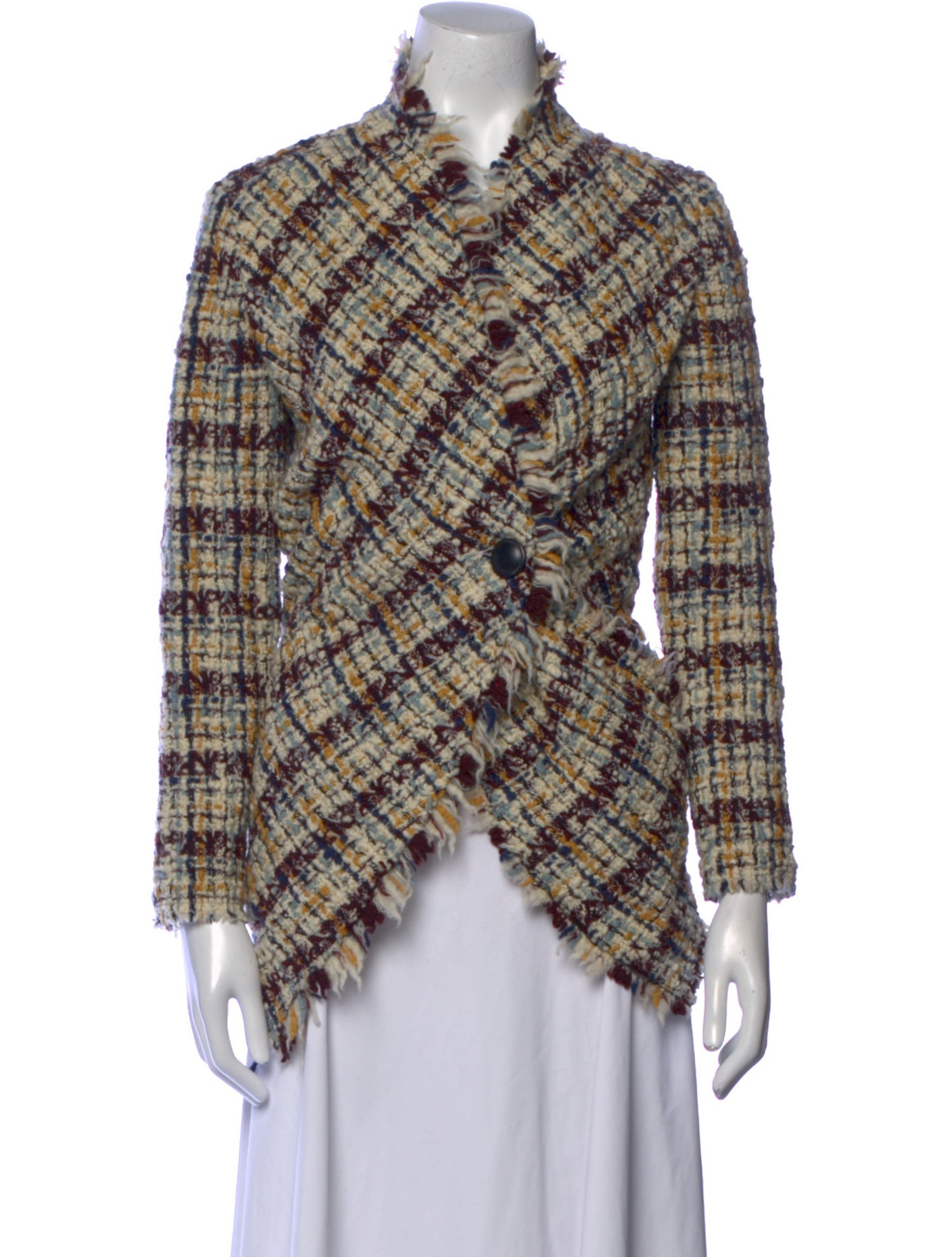 Isabel Marant Plaid Print Sweater
