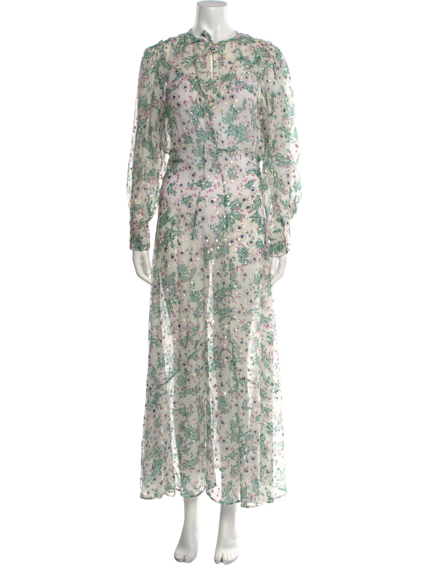 Isabel Marant Silk Long Dress