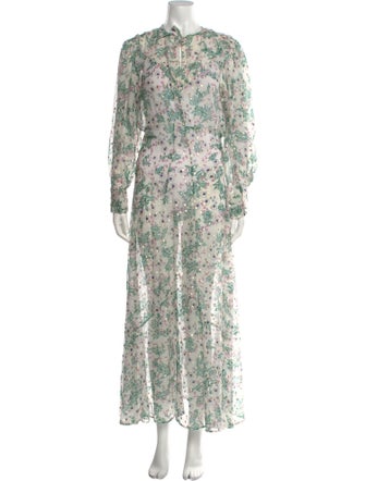 Isabel Marant Silk Long Dress