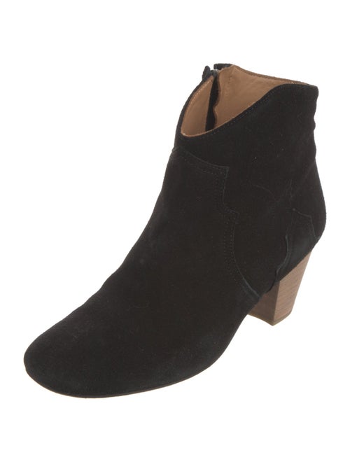 Isabel Marant Suede Western Boots