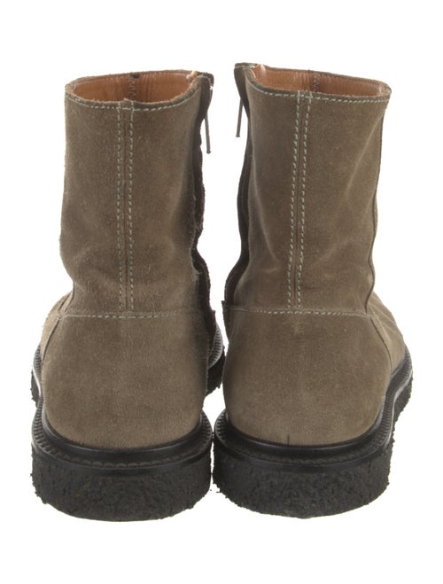 Isabel Marant Suede Colorblock Pattern Boots