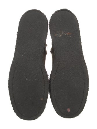 Isabel Marant Suede Colorblock Pattern Boots